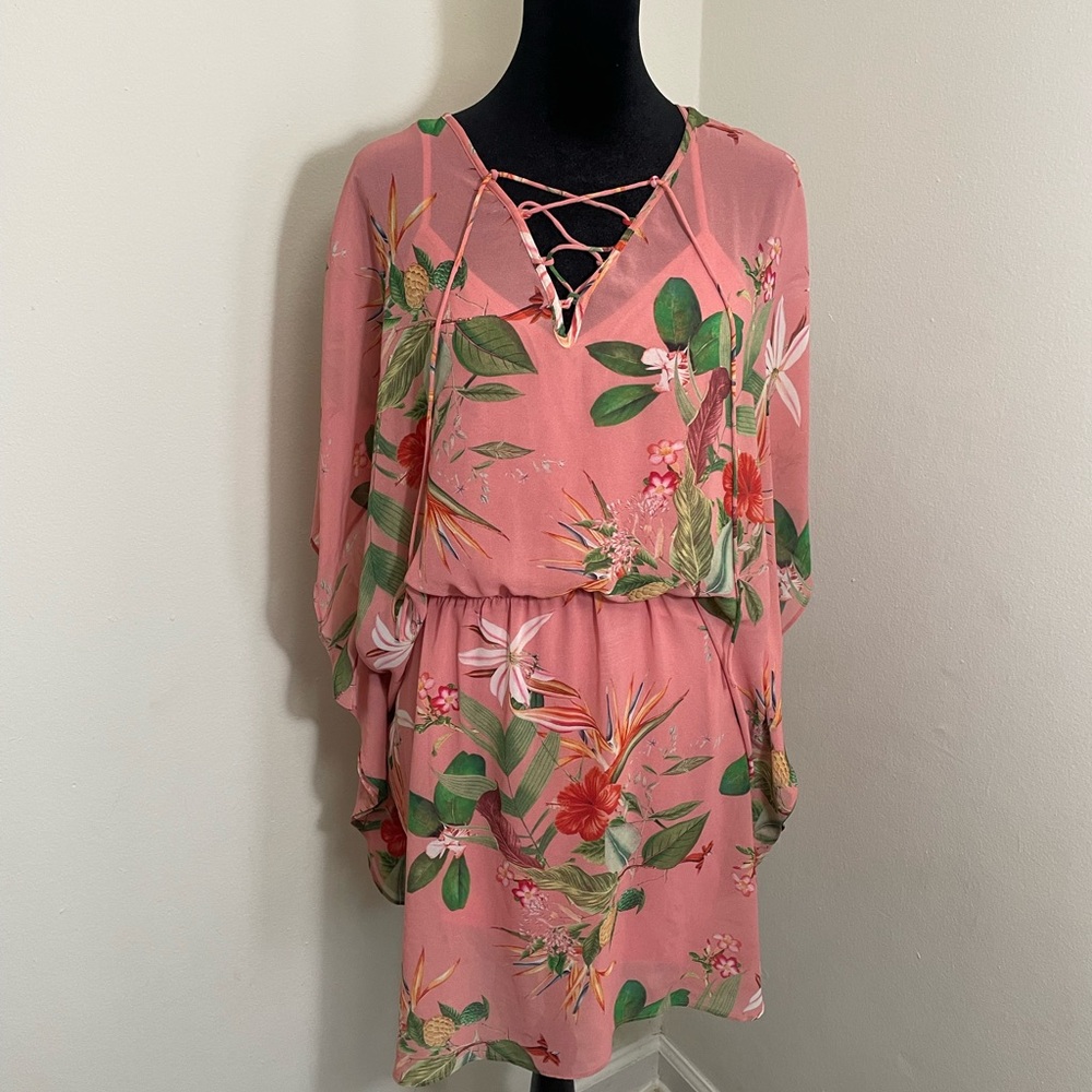Express Tropical Dress